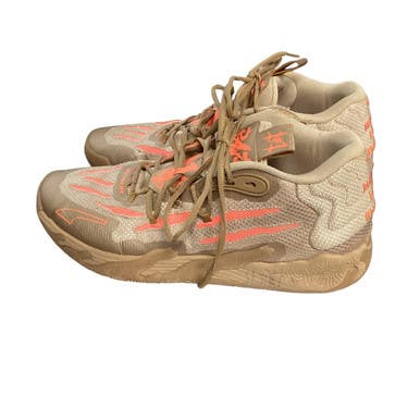 Used Puma Basketball Shoes M Tan Senior 12 11479-S000398687