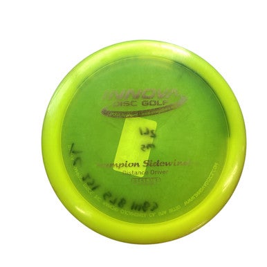 Used Innova SIDEWINDERS Disc Golf Driver Yellow 11479-S000398661
