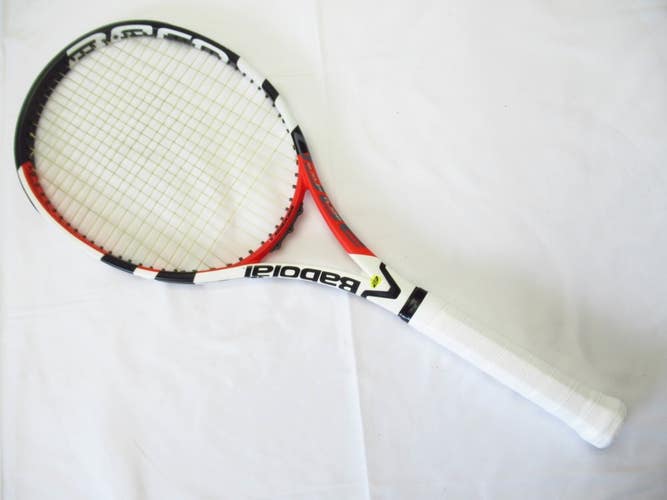 *USED* 2008 BABOLAT AERO STORM CORTEX TENNIS RACQUET (4 3/8) FROM A COLLECTOR