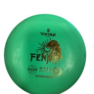 Used VIKING FENRIR Disc Golf Driver Green 11884-S000048782