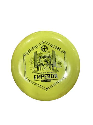 Used Infinite Discs EMPEROR Disc Golf Driver Yellow 11884-S000048781