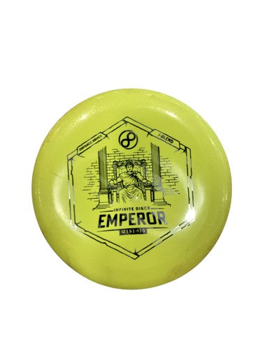 Used Infinite Discs EMPEROR Disc Golf Driver Yellow 11884-S000048781