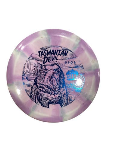 Used WILD DISCS TASMANIAN DEVIL Disc Golf Driver Pink 11884-S000048754