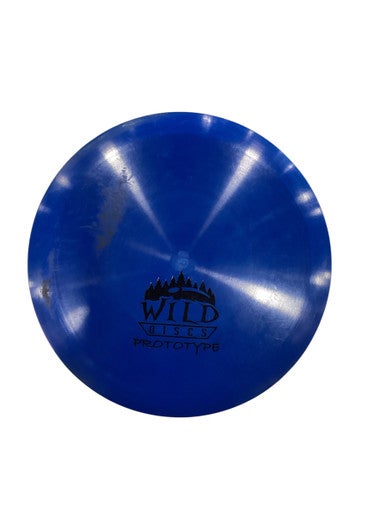 Used WILD DISCS PROTO Disc Golf Driver Royal Blue 11884-S000048752