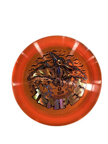Used DGA TEMPEST Disc Golf Driver Orange 11884-S000048745
