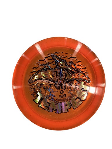 Used DGA TEMPEST Disc Golf Driver Orange 11884-S000048745