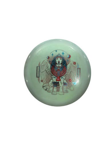 Used Innova SPHINX Disc Golf Driver Green 11884-S000048739