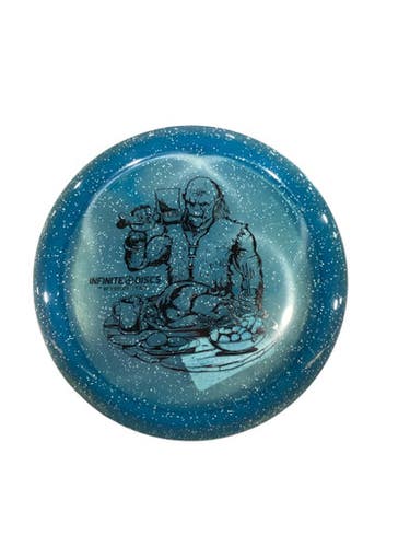 Used Innova METAL FLAKE ORC Disc Golf Driver Royal Blue 11884-S000048742