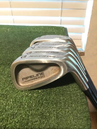 Natural Golf Pipeline 450 Irons Set(5-PW-GW-SW) 10 Multi Matched Graphite Shafts