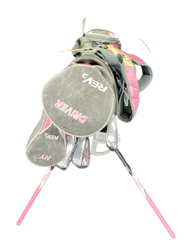 Used Maxfli REV 2 Jr Package Set RH Pink 7 Piece 11613-S000163783