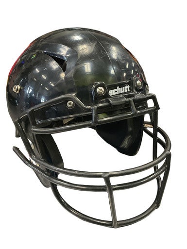 Used Schutt YOUTH VENGEANCE A11 FB Helmet Black MD 11859-S000023394