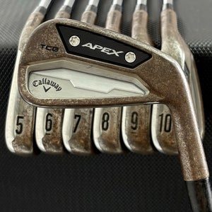 CALLAWAY APEX TCB RAW 2024 IRON SET 4-P