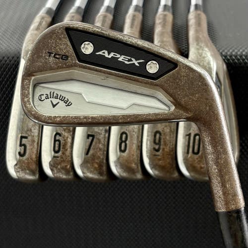 CALLAWAY APEX TCB RAW 2024 IRON SET 4-P