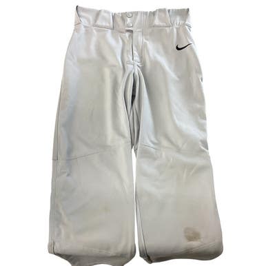 Used Nike BASEBALL PANTS BB/SB Pant Mens Grey XL 11760-S000078721