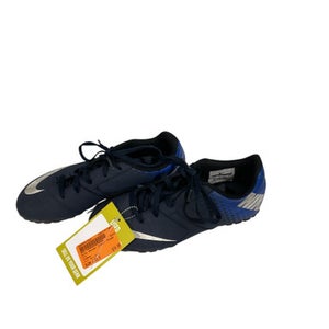 Used Nike Soccer Indoor Shoes Navy Blue Junior 03.5 11847-S000027659