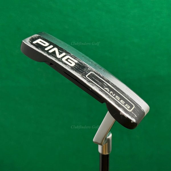 Ping 2023 Anser Black Dot 35" Blade Putter Golf Club Factory Black Composite