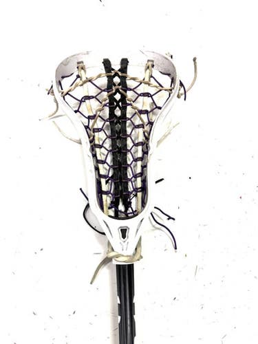 Used Under Armour WHITE Wmn Atk/Mid Complete Stick Black 11860-S000294243
