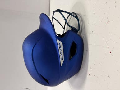 Used Easton M/L Batting Helmet w/Mask Royal Blue M/L 11860-S000294223