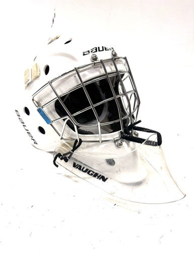 Used Bauer 930 GOAL MASK S/M 2030 Senior Goalie Helmet/Mask White S/M 11860-S000294217