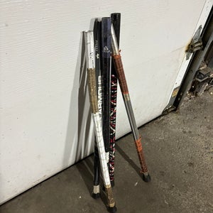 Used Lacrosse shafts