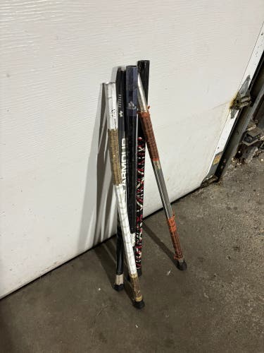 Used Lacrosse shafts
