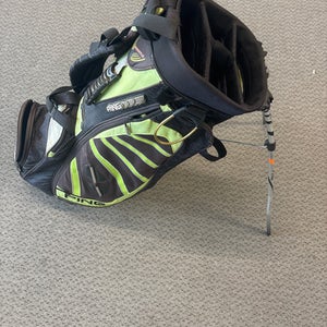 Used Ping CARRY BAG Mens Stand Bag Black 11858-S000077213