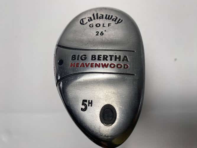 Callaway Big Bertha Heavenwood 5 Hybrid 26* Accra T50 M3 Regular RH