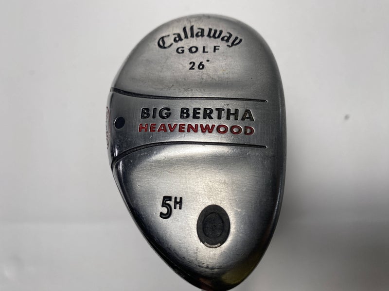 Callaway Big Bertha Heavenwood 5 Hybrid 26* Accra T50 M3 Regular RH