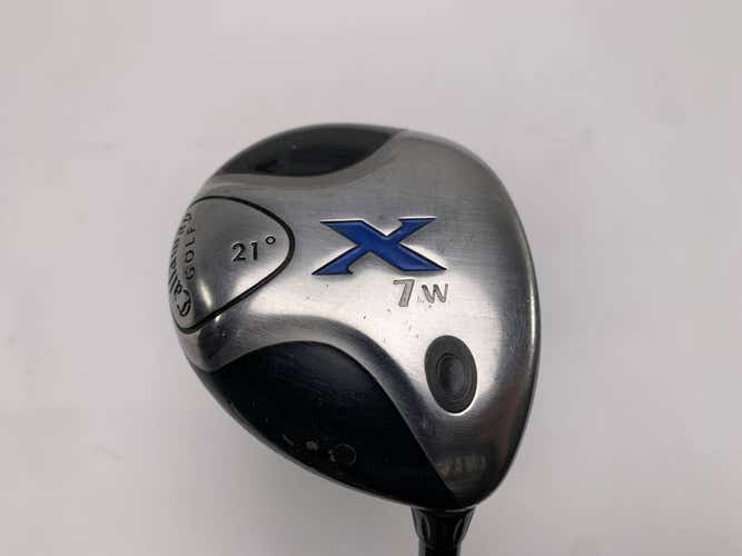 Callaway X 7 Fairway Wood 21* Fujikura 60g Senior Graphite Mens RH