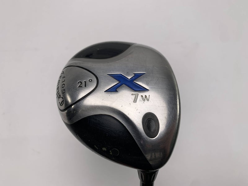 Callaway X 7 Fairway Wood 21* Fujikura 60g Senior Graphite Mens RH