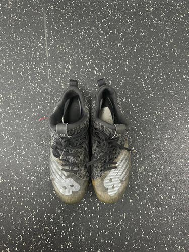 Used New Balance LAX Cleats Mens Black Senior 7 11849-S000029564