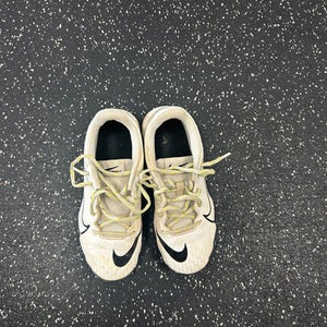 Used Nike HYPERDIAMOND 4 BB/SB Cleats White Junior 03 11849-S000029557