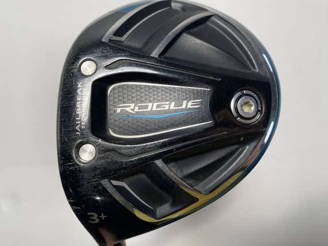Callaway Rogue 3+ Fairway Wood 14* HZRDUS Yellow 6.5 76g Extra Stiff LH