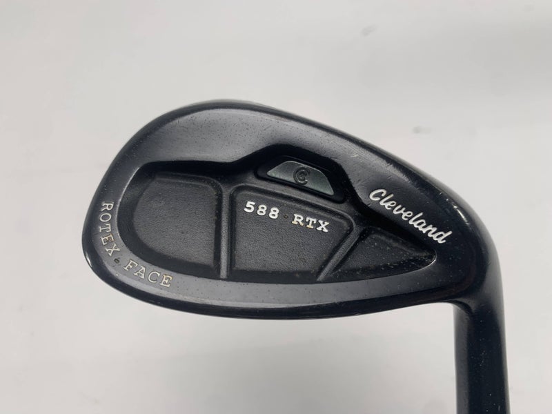 Cleveland 588 RTX CB Black Satin Wedge 50* 10 Bounce TT DG Wedge Steel Mens RH