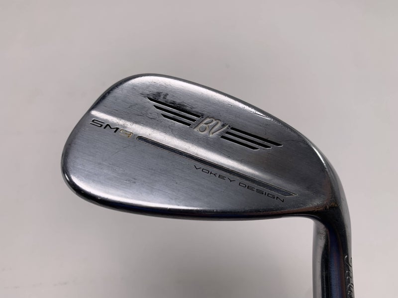 Titleist Vokey SM9 Tour Chrome Gap Wedge GW 46* 10 F-Grind Wedge Steel Mens RH
