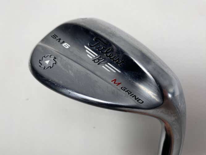 Titleist Vokey SM6 Tour Chrome Lob Wedge LW 62* 8 M-Grind Wedge Steel Mens RH