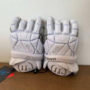 Warrior EVO QX 2.0 Lacrosse Gloves 12" (New)