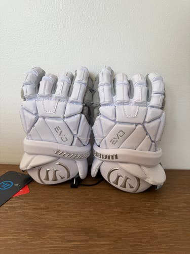 Warrior EVO QX 2.0 Lacrosse Gloves 12" (New)