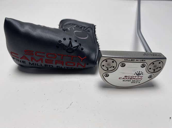 Scotty Cameron Super Select GOLO 6 Putter 34" Mens RH HC
