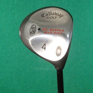 Callaway Big Bertha Warbird Fairway 4 Wood Factory RCH 96 Graphite Regular