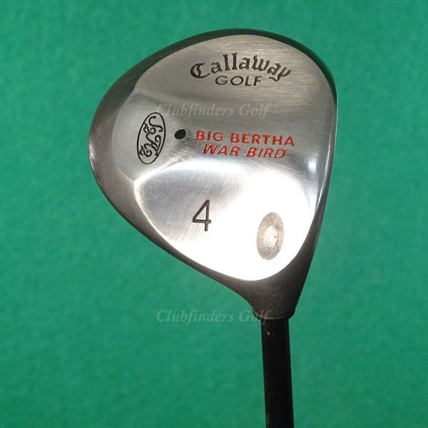 Callaway Big Bertha Warbird Fairway 4 Wood Factory RCH 96 Graphite Regular