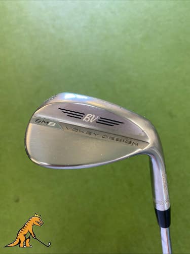 Used Titleist Vokey SM8 Tour Chrome 58.12* Lob Wedge BV Steel Wedge Flex
