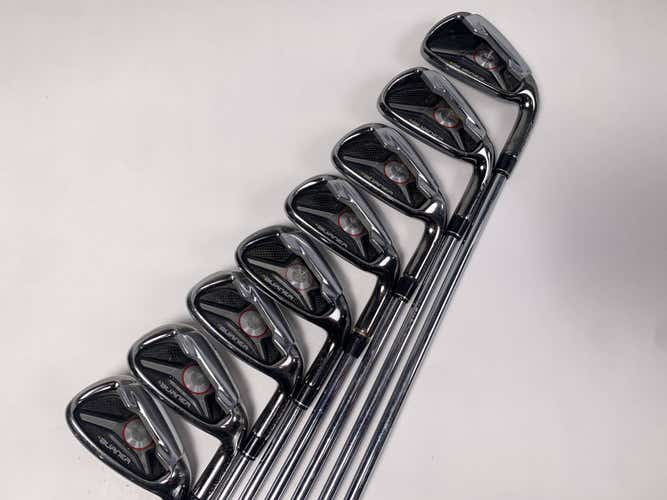TaylorMade Burner 2009 Iron Set 4-PW+AW Burner Regular Steel Mens RH