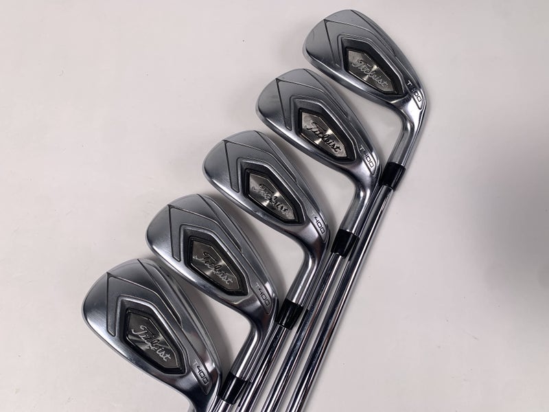Titleist T400 Iron Set 6-PW True Temper AMT Red R300 Regular Steel Mens RH