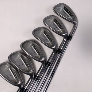 TaylorMade Rac OS Iron Set 5-PW Light Metal Regular Steel Mens RH