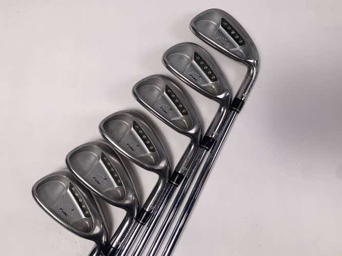 TaylorMade Rac OS Iron Set 5-PW Light Metal Regular Steel Mens RH