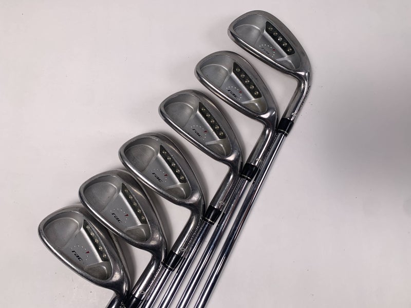 TaylorMade Rac OS Iron Set 5-PW Light Metal Regular Steel Mens RH