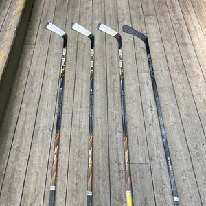 Senior True Hzrdus 9x4 Left Hand Hockey Stick Mid Pattern Pro Stock (Used)