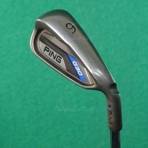Ping G30 Blue Dot Single 6 Iron CFS Distance Steel Soft Regular