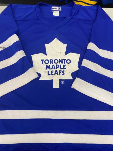 Toronto Maple Leafs goalie cut jersey #30